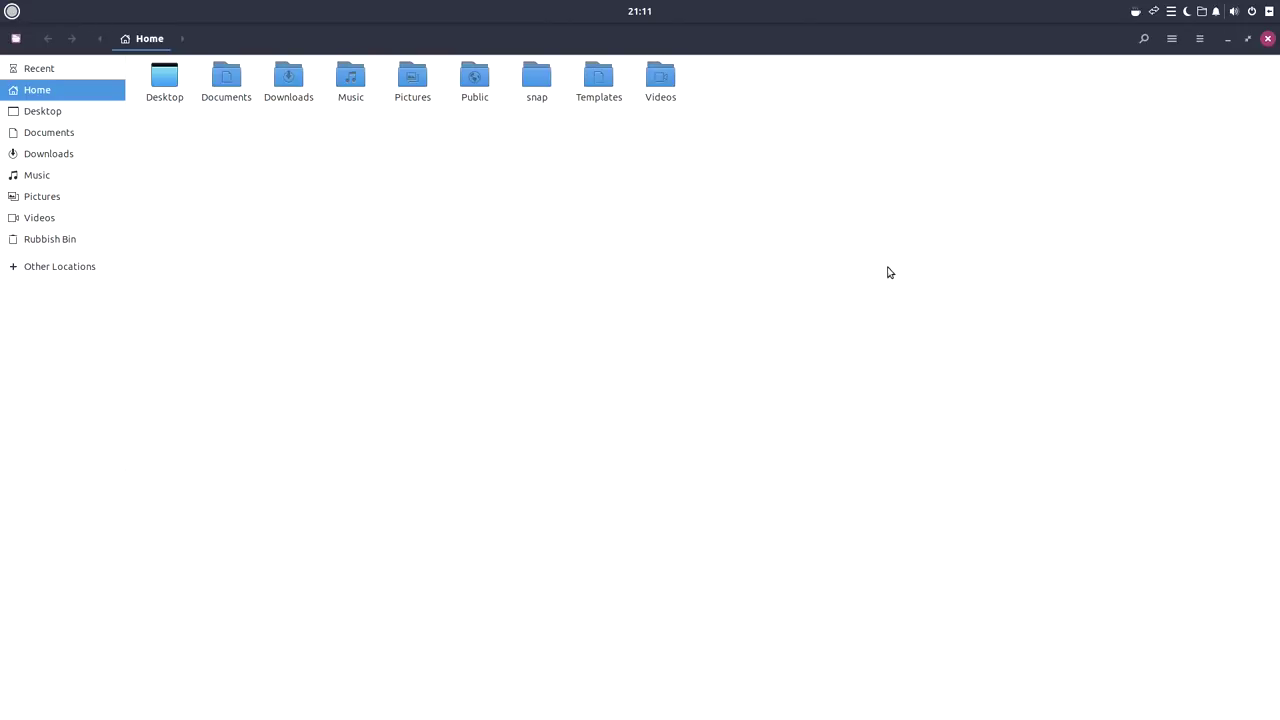 Budgie desktop maximized window