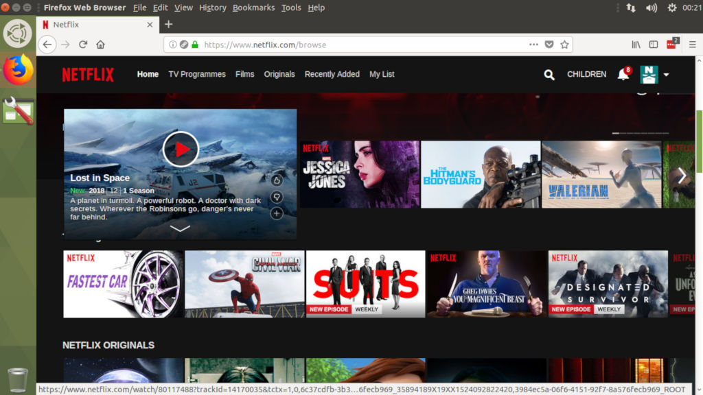 Ubuntu MATE Desktop with Mutiny layout 