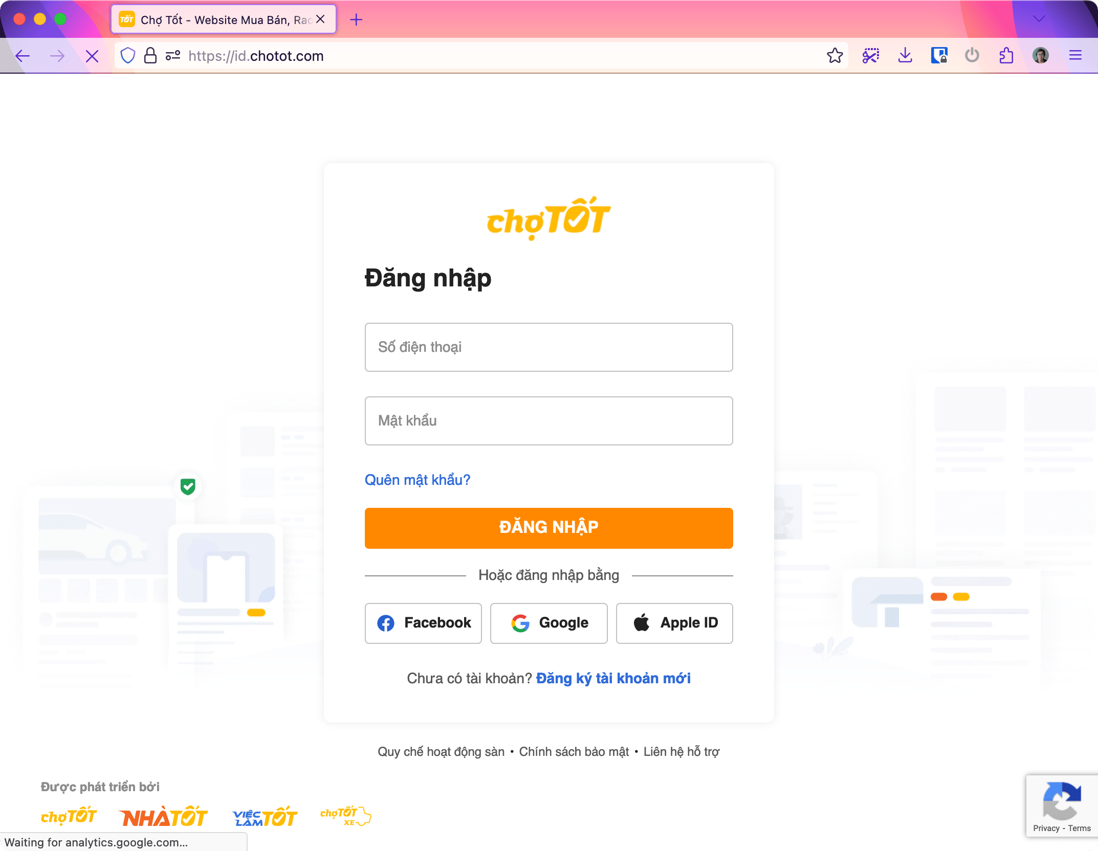 id.chotot.com rearchitect and revamp