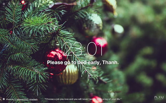 Nau chrome tab screenshot
